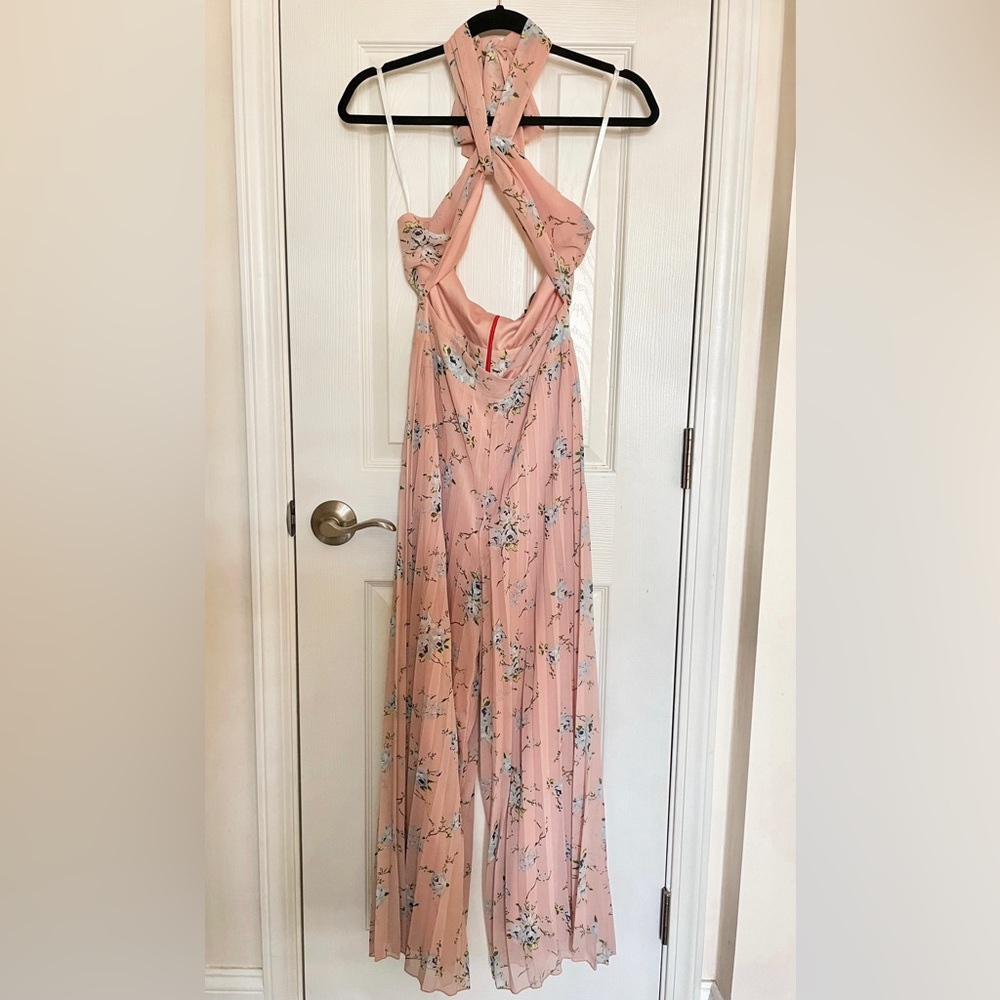 House of Harlow 1960 x Revolve Pink Floral Jumpsuit